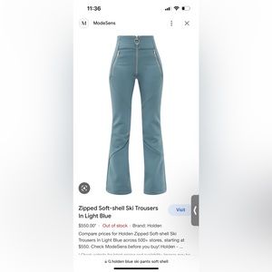 Women's Ski Pants - Holden High Waisted Softshell Pants